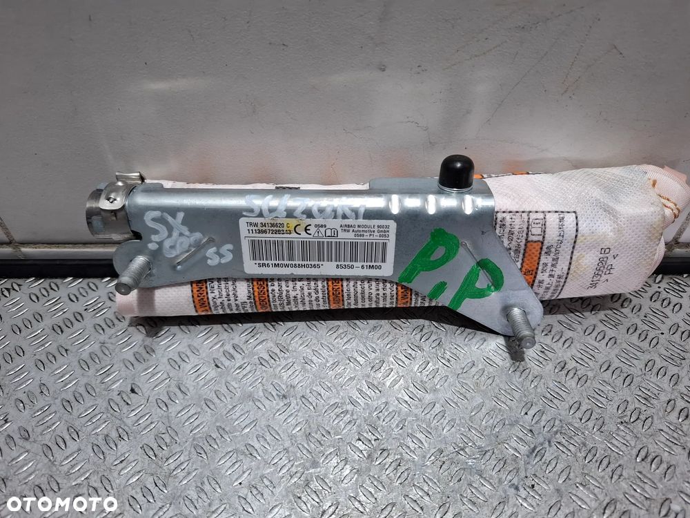 Poduszka airbag fotela prawa pasażera Suzuki Sx4 S-Cross 2017 rok nr 8535061M00 - 1