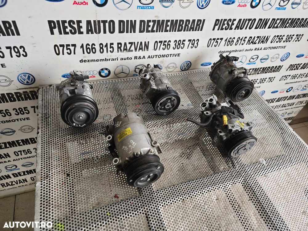 Compresor Clima Vw Seat Skoda Audi Passat CC Golf Touran Jetta Octavia Leon Tiguan Cod 1K0820803N - 3