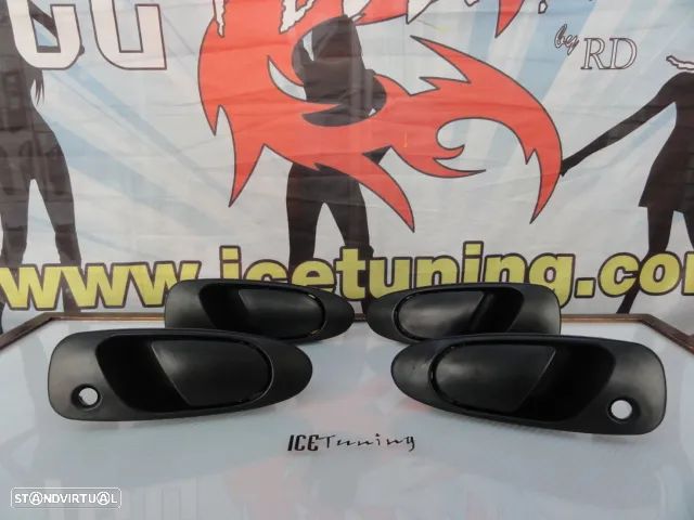 kit 4 puxadores de porta para Honda civic 4 portas (EG, EH) 1992-1995 - 2