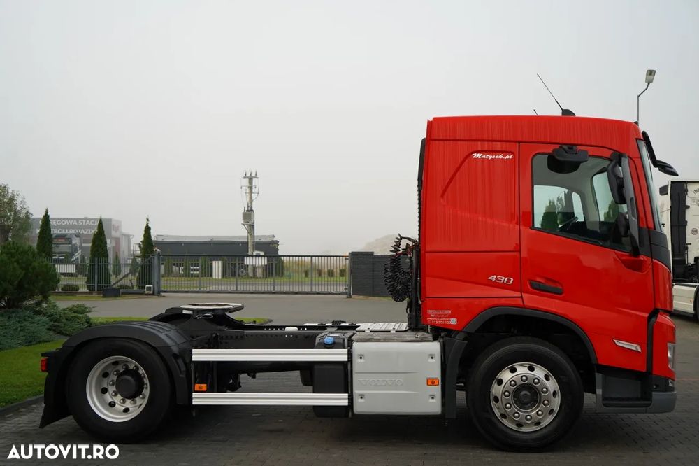 Volvo FM 430 / FULL ADR / GREUTATE: 6.800 KG / CABINĂ JOSĂ / 2022 / DUPĂ CONTRACT DE SERVICE GOLD / - 10