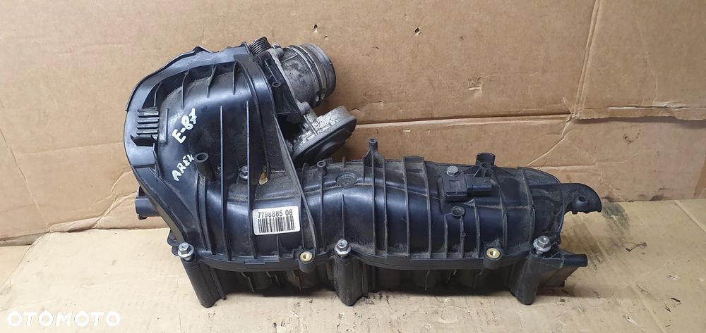Kolektor ssący przepustnica BMW I E81 E87 Lift 2.0D 7798885 - 2