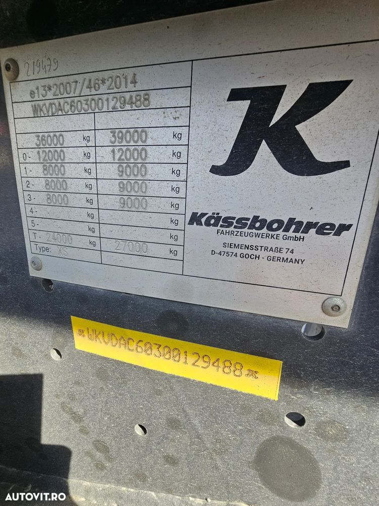 Kässbohrer XS DA10 basculabila 25 mc - 9