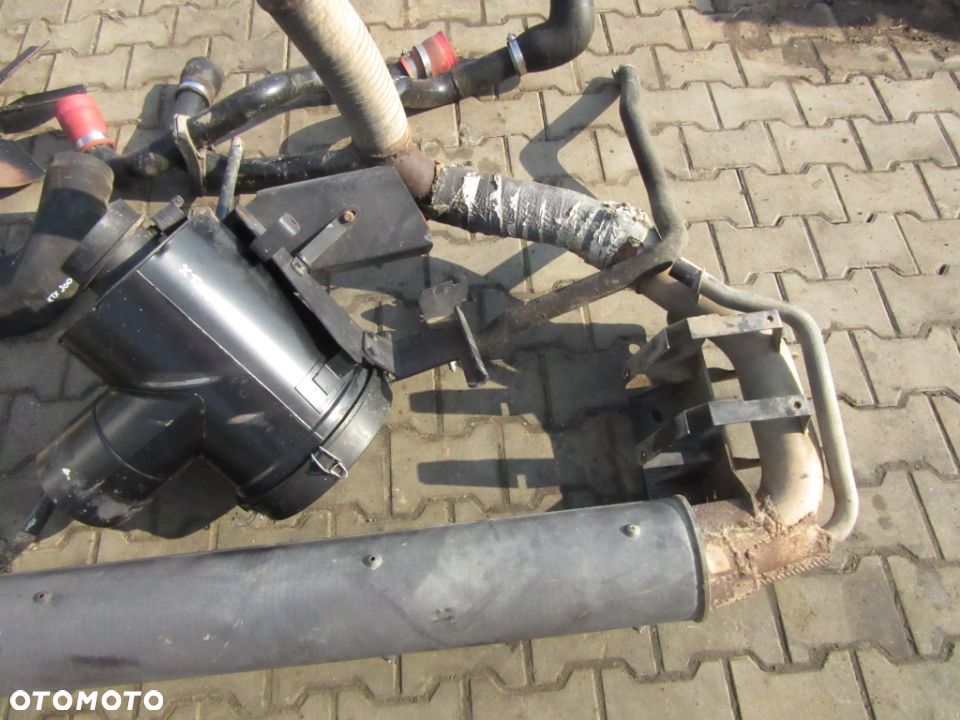 Tłumik sprzęgło wiskotyczne wiatrak dolot rura wąż Case McCormick XTX145 XTX165 XTX185 XTX200 XTX215 - 7