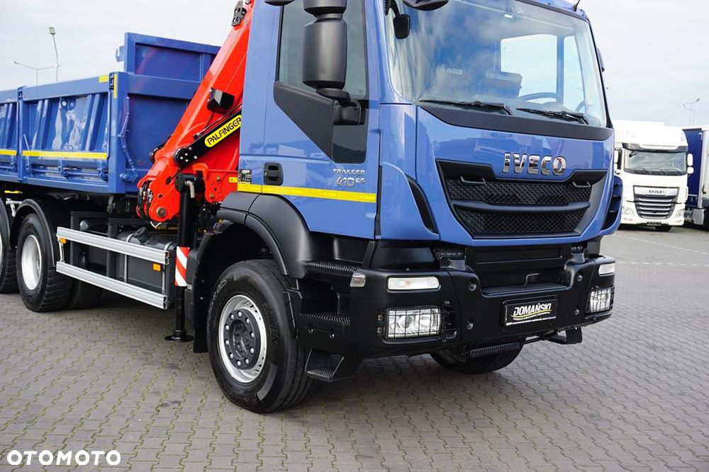 Iveco TRAKKER / 380T41 / E 6 / WYWROTKA + HDS / 6 X 4 / ROTATOR - 20
