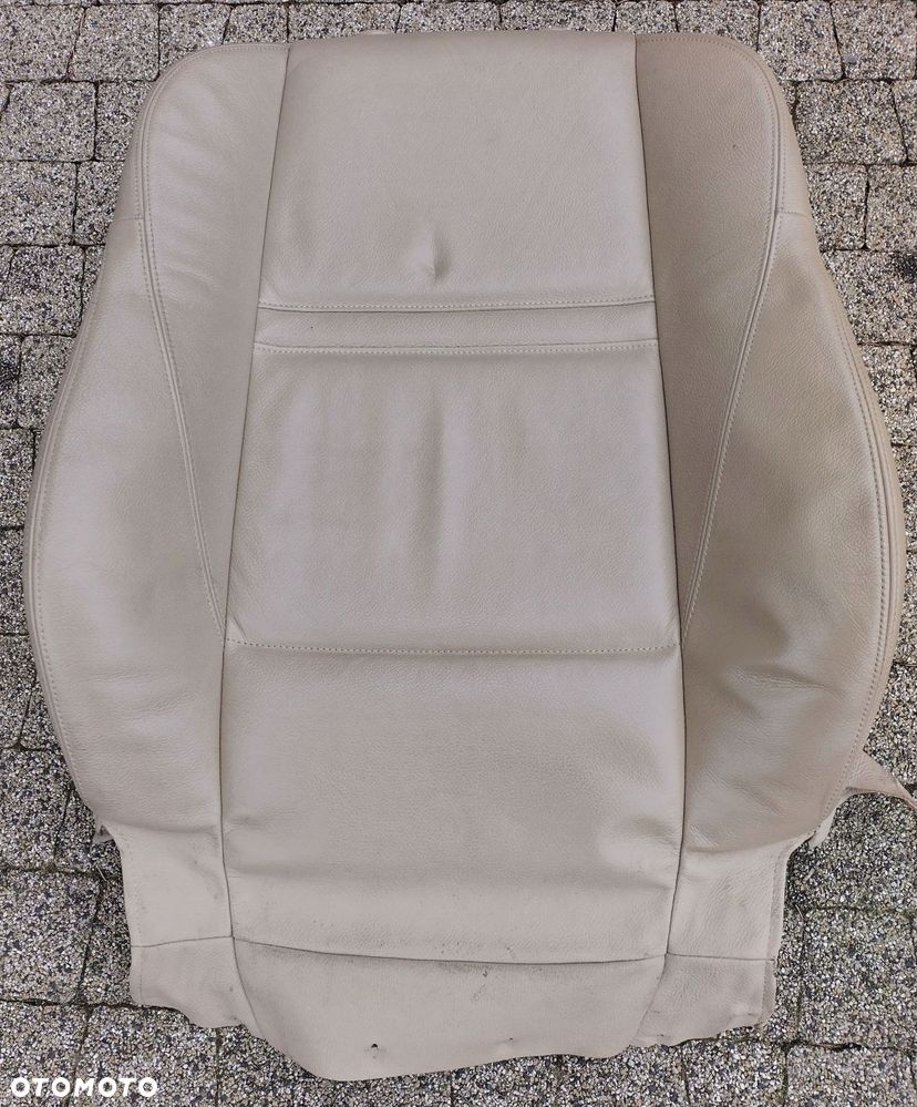 bmw x5 e70 06-13 oparcie fotela lewy przód jasna skóra - 5