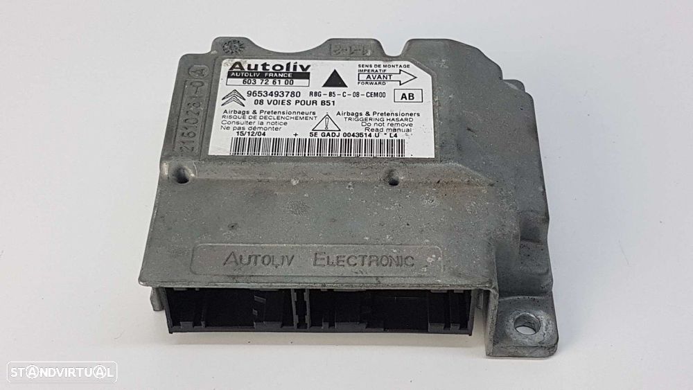 CENTRALINA DE AIRBAG CITROEN C4 BERLINA VTR PLUS - 1
