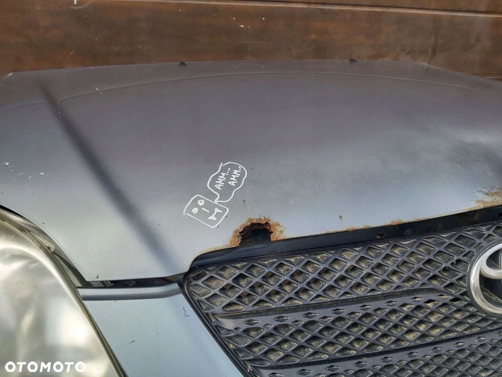 Toyota Corolla E12 kompletny przód zderzak maska błotnik lampa pas - 7