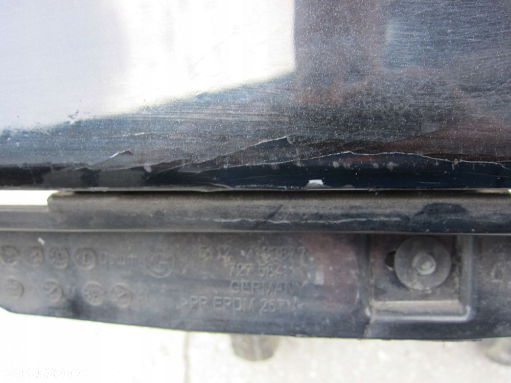 BMW F01 F02 ZDERZAK TYŁ TYLNI 475 BLACKSAPPHIRE - 4