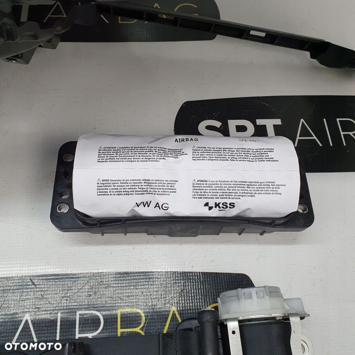 SKODA SCALA DESKA ROZDZIELCZA KONSOLA KOKPIT PULPIT PODUSZKI AIRBAG AIR BAG PASY KIT SET - 8