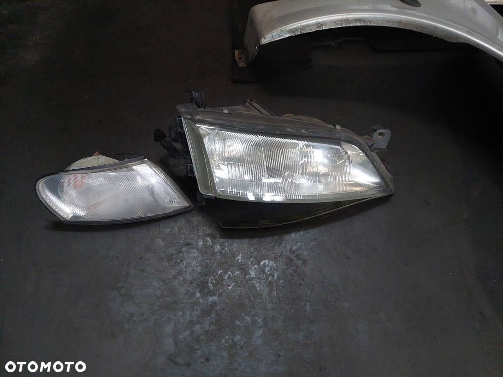 KOMPLETNY PRZÓD MASKA ZDERZAK BŁOTNIKI LAMPY OPEL VECTRA B L147 - 5