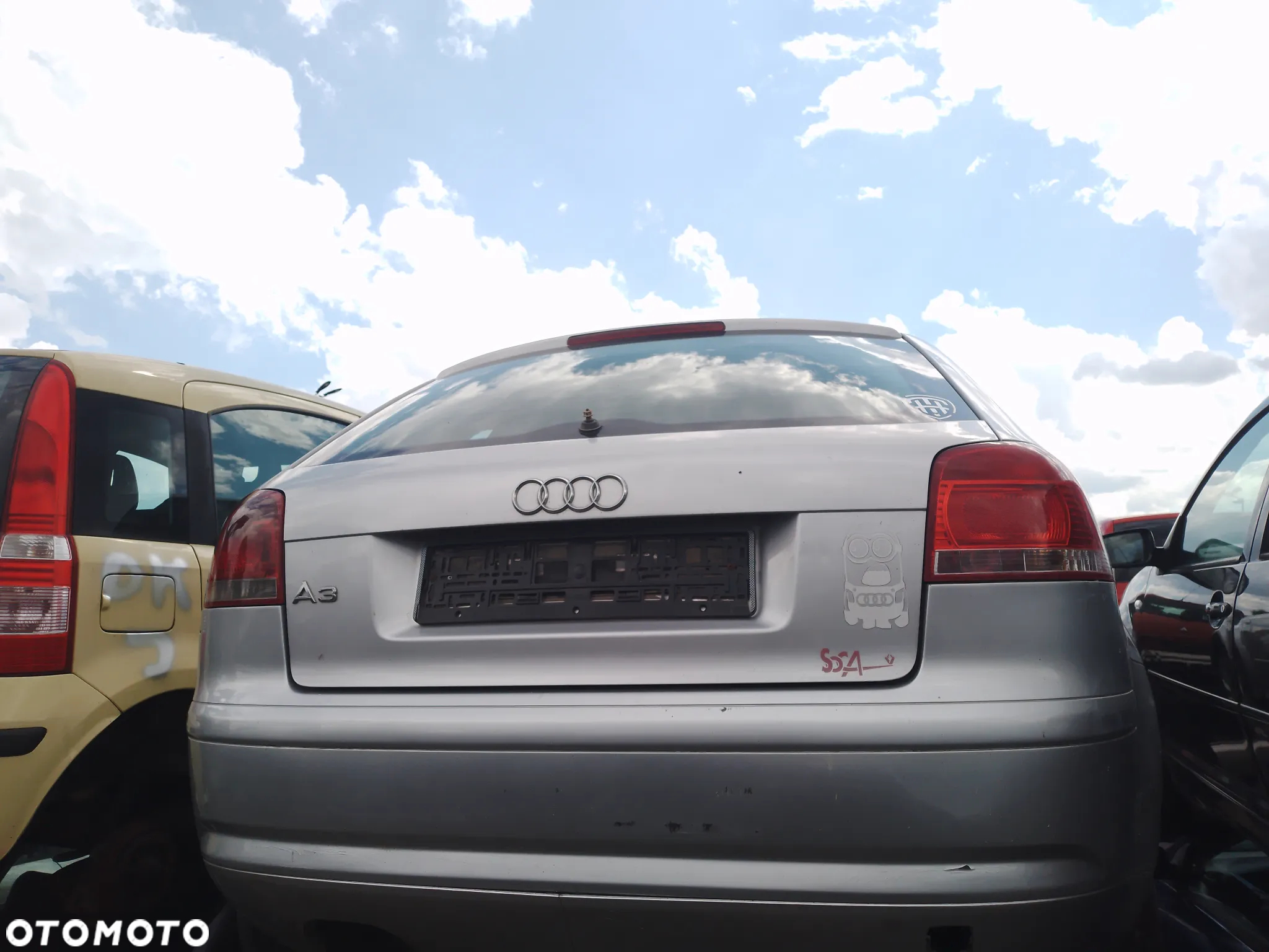 AUDI A3 8P 03-08 2.0 TDI BKD LY7W  BOCZEK DRZWI PRAWY LEWY - 15