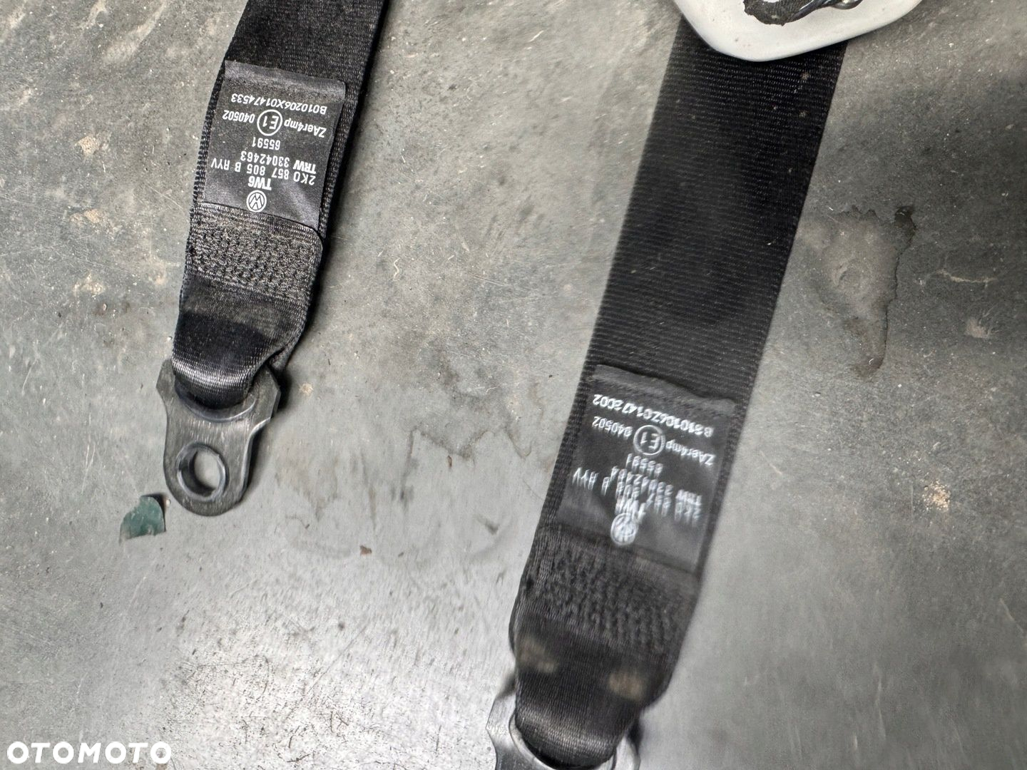 VW CADDY III KONSOLA PODUSZKA AIRBAG PASY SENSOR - 7