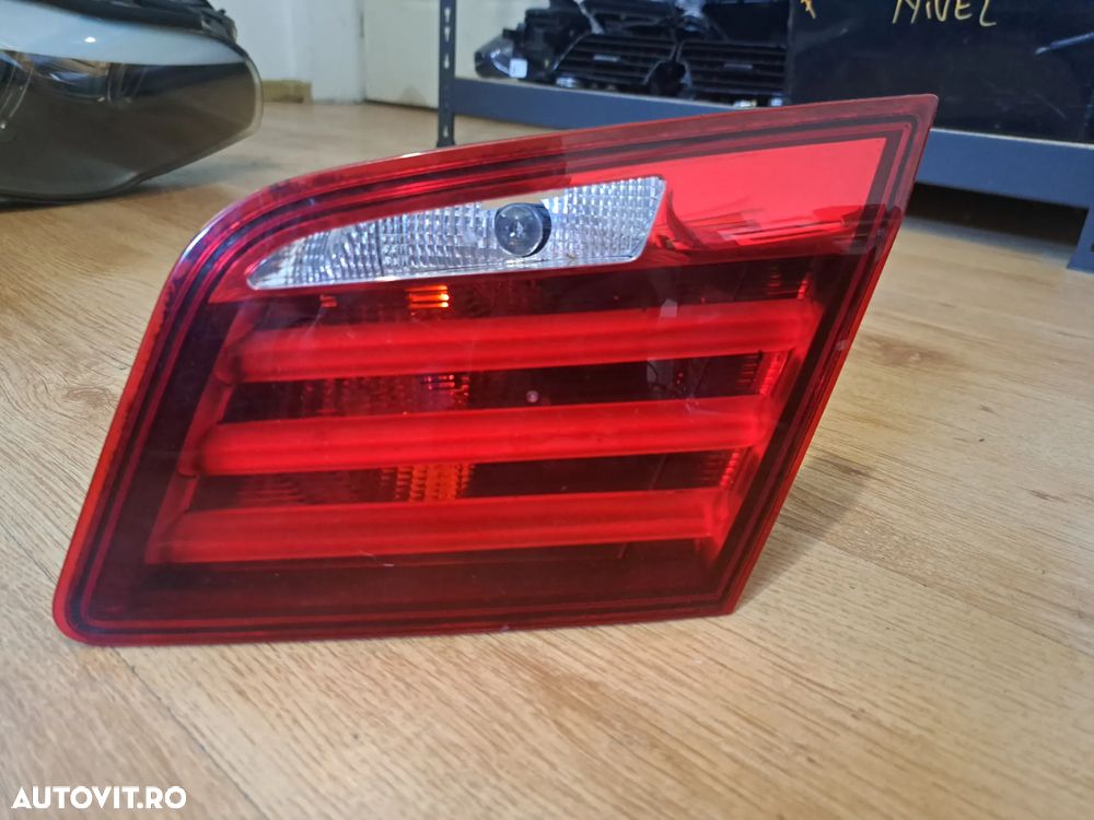 Stop tripla lampa stanga dreapta portbagaj / haion fara facelift original BMW F10 F18 - 2