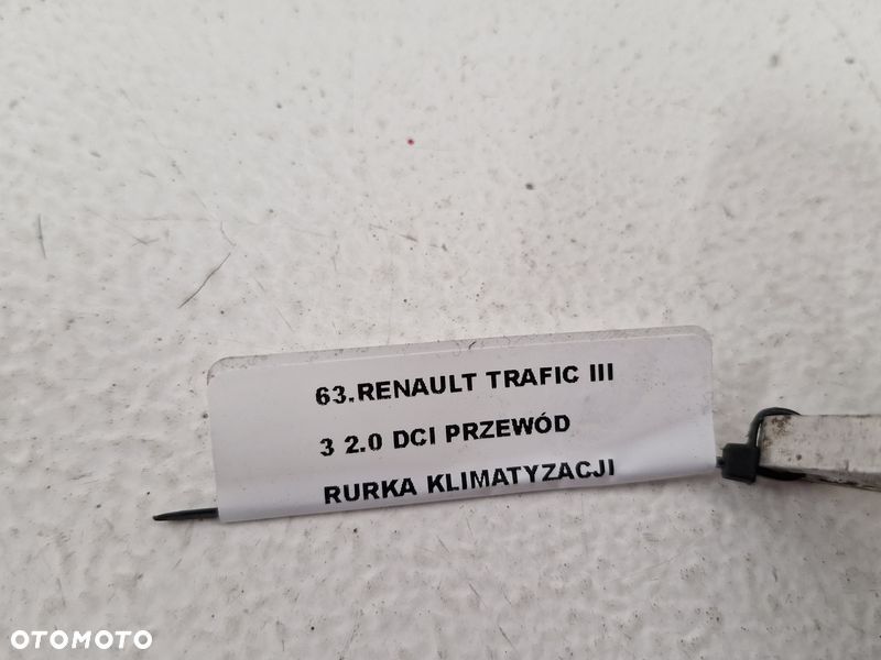 renault trafic iii 3 2.0 dci przewód rurka klimatyzacji 924549753r - 7