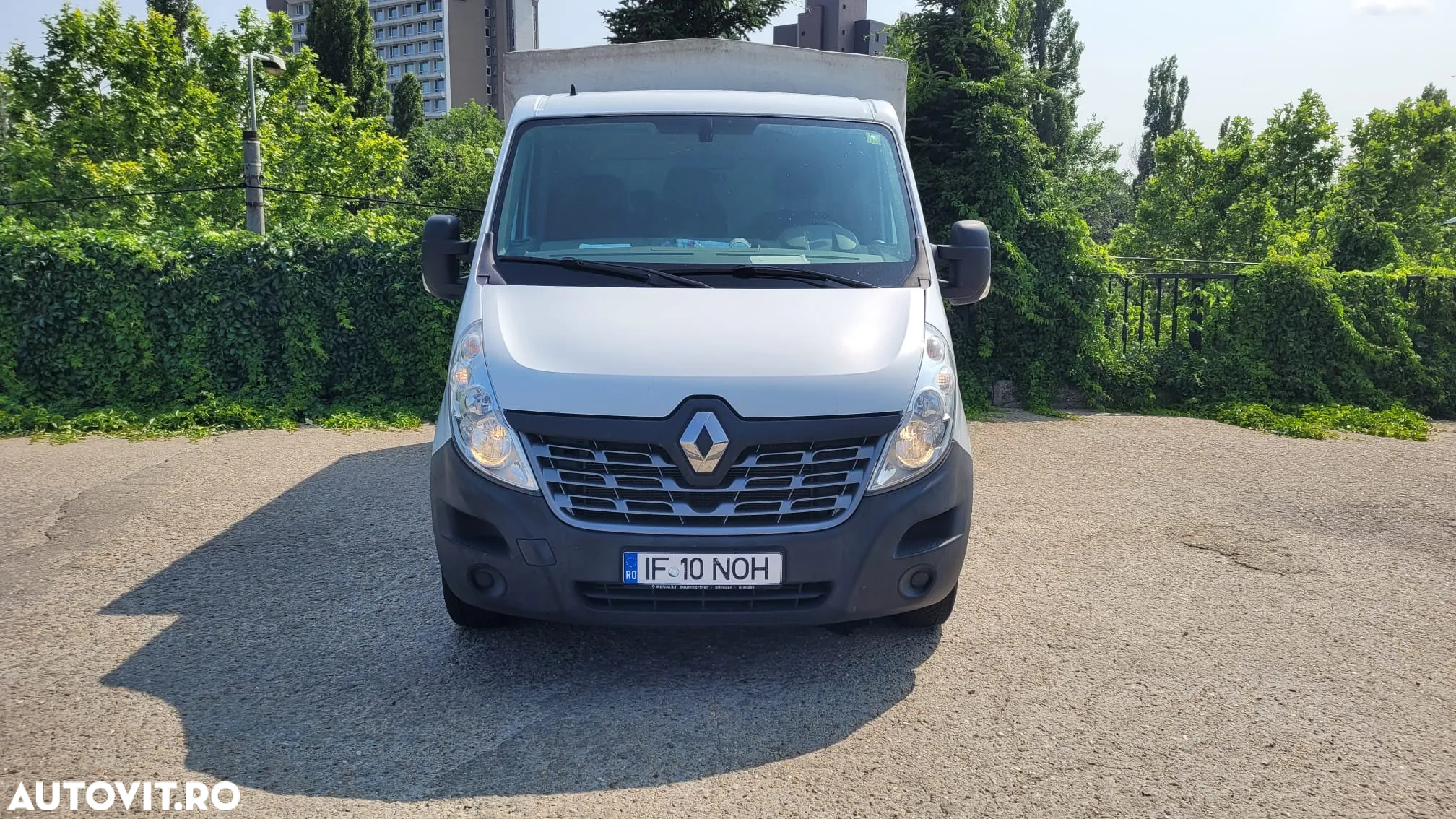 Renault Master 2.3dci,2016, 50.700km,platforma cu prelata! - 2