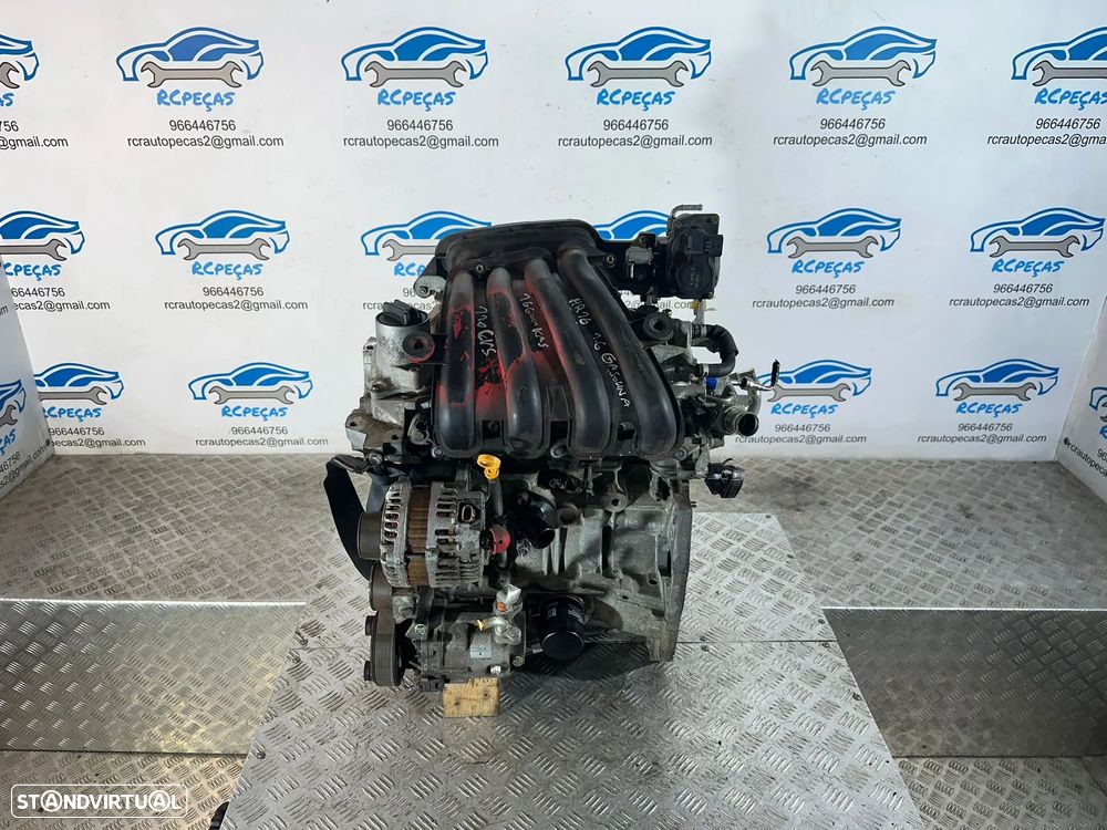 .Motor Completo HR16 Nissan 1.6i 16v 110cv - 1