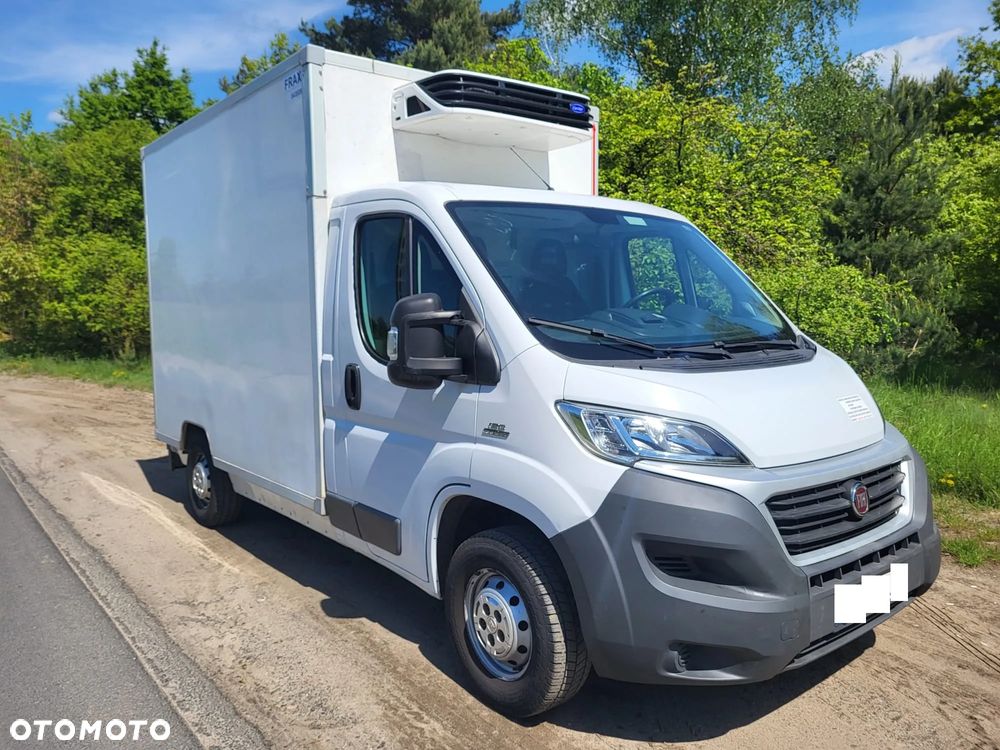 Fiat Ducato 2016r 2.3 JTD 130KM Izoterma Chłodnia Food Truck Sklep HAKI na mięso półki Mroźnia Agregat - 20