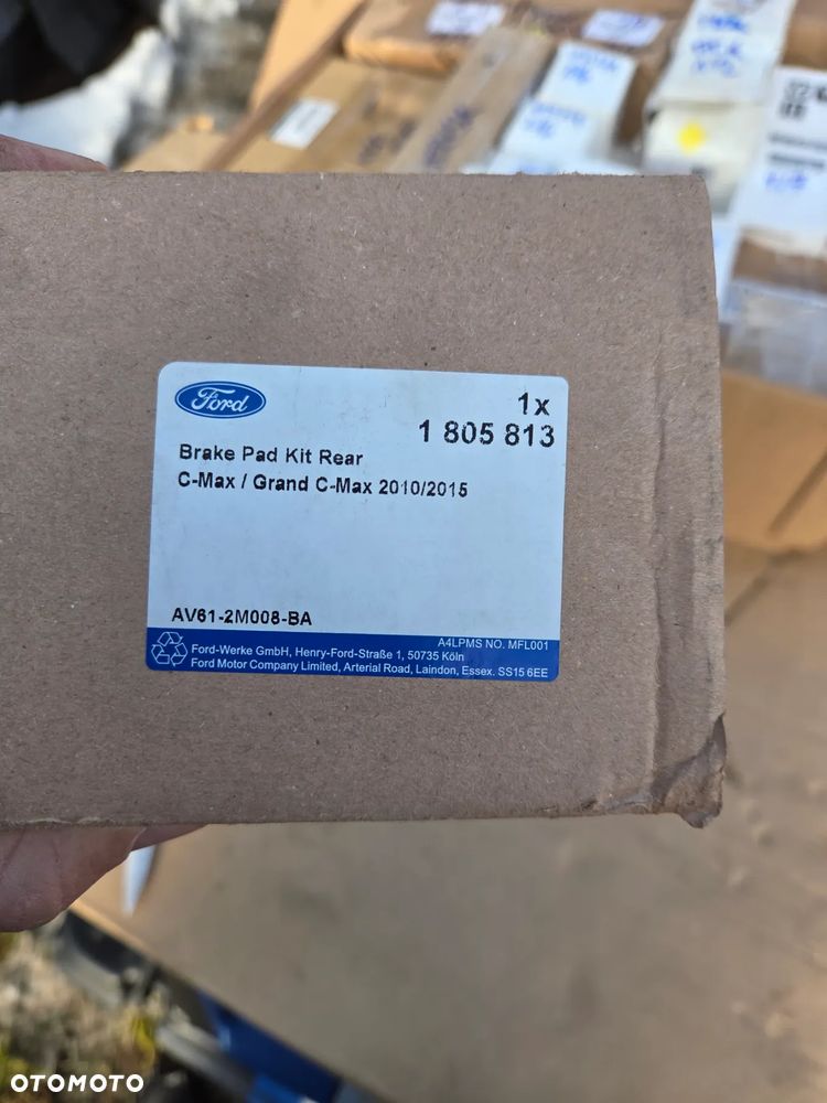 Klocki hamulcowe tył tylne Ford C-Max II 1805813 AV61-2M008-BA - 6