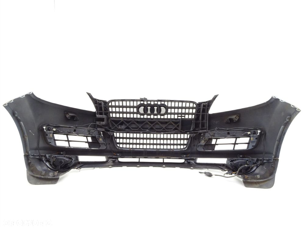 Zderzak przedni przód grill atrapa chrom ly7e 4l0807437 audi q7 4l - 11