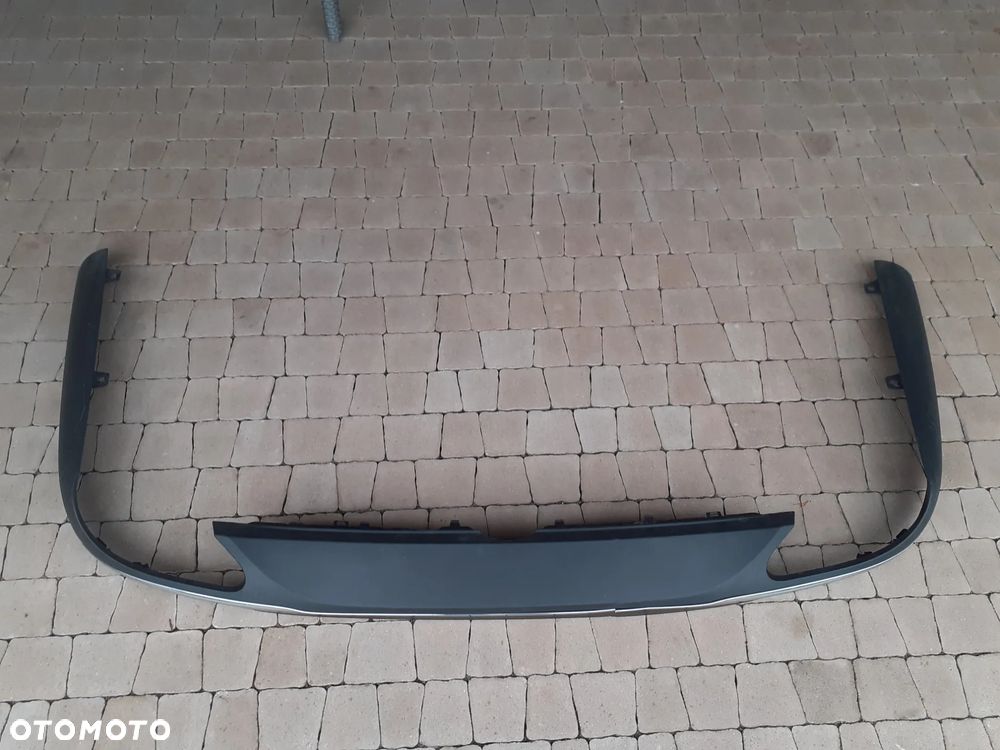MERCEDES E C238 W238 2016-> SPOILER, DOKŁADKA ZDERZAKA TYŁ + CHROM ORYGINAŁ A2388853500 WYSYŁKA 24H - 2