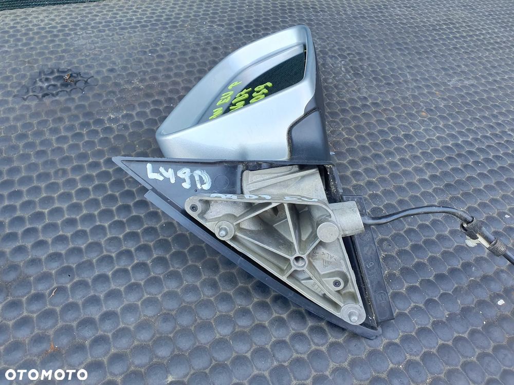 Lusterko Zewnetrzne Prawe Europa LY7W 5 pin Srebrne AUDI A4 B6 B7 - 13