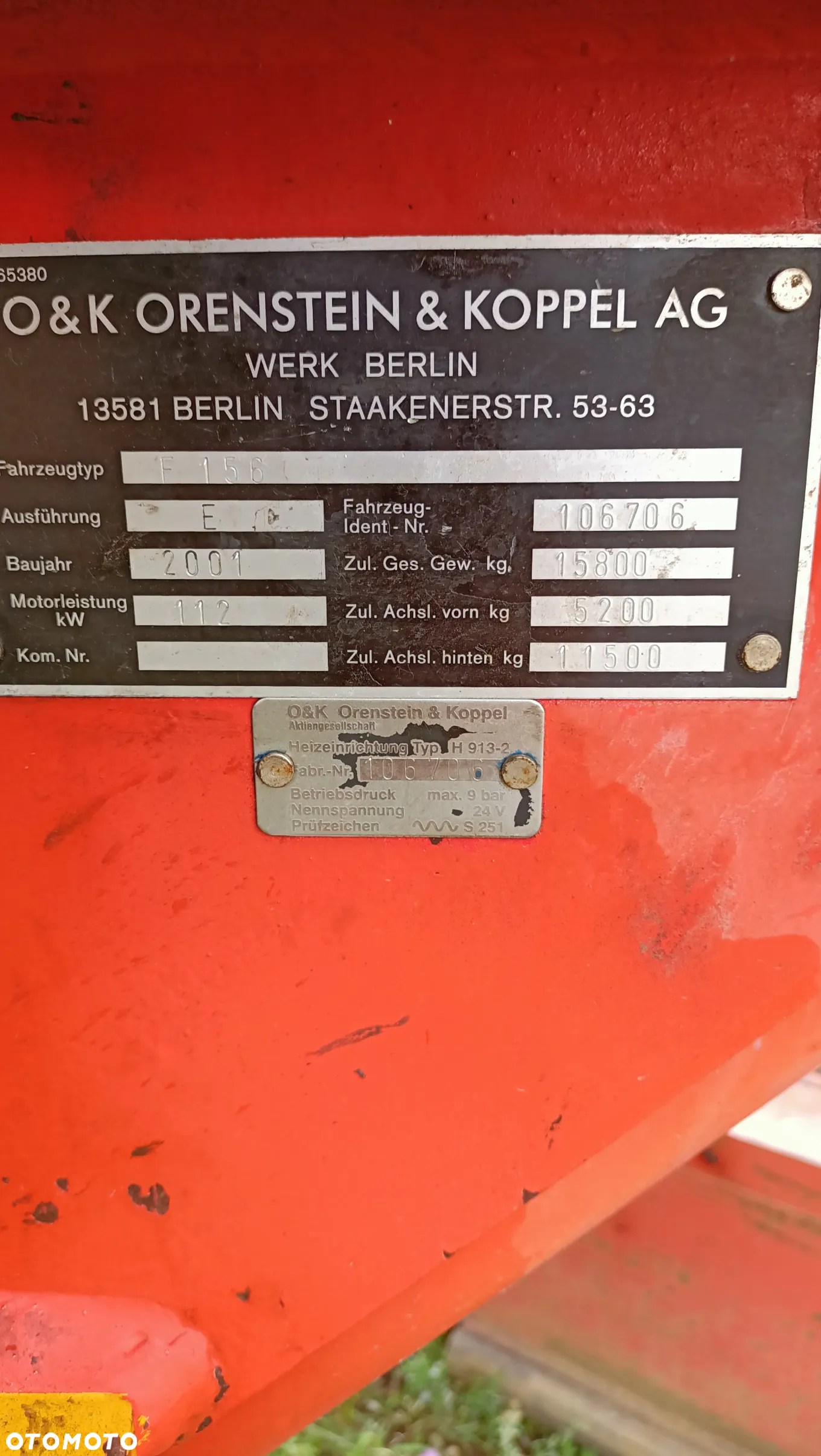 O&K F156 - 15