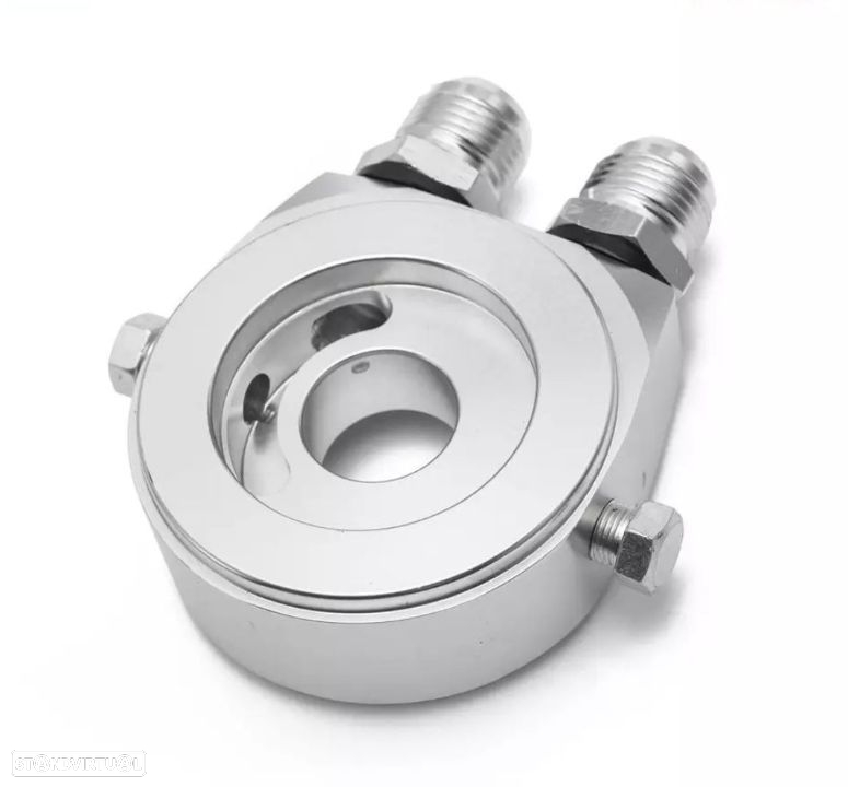 Bolacha Adaptação Radiador Óleo Universal - Cinzento - 4