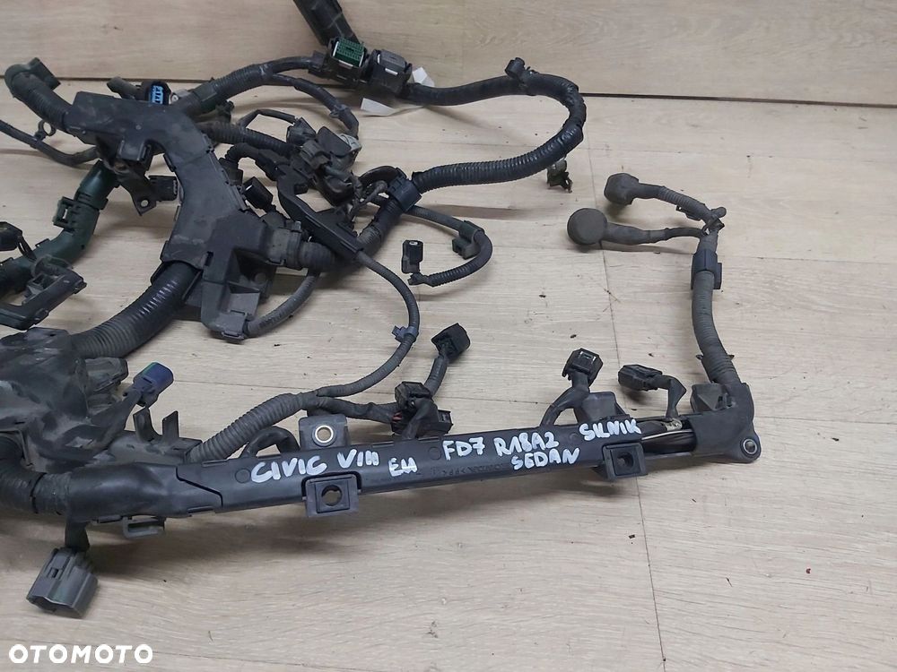 Honda Civic VIII wiązka instalacja silnika 1,8 vtec SEDAN 32110-RNA-G120 - 1