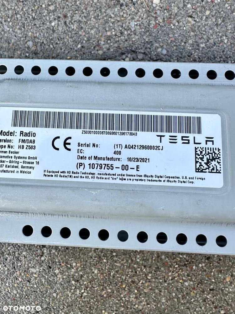 Moduł Sterownik Radia Anteny Tesla Model 3 2022r 1079755-00-E - 2