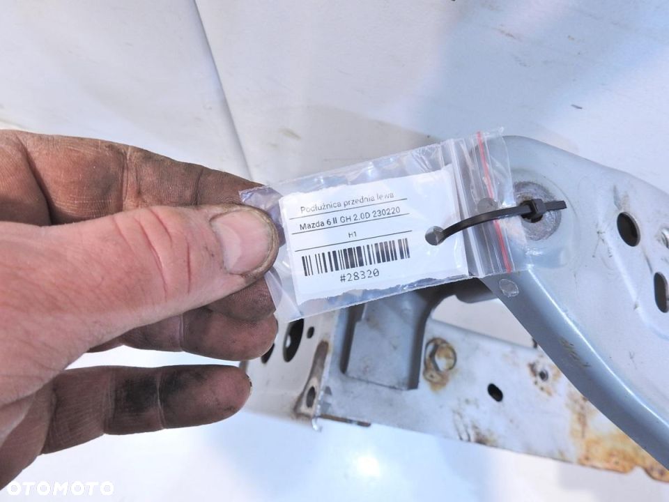 PODŁUŻNICA LEWY PRZÓD 22V MAZDA 6 II GH - 6