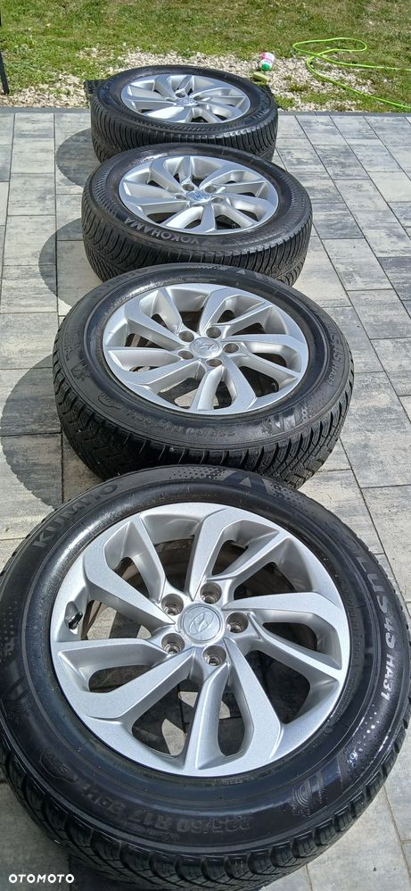 Alufelgi oryginał Hyundai Tucson 4 szt. r. 17 - 7