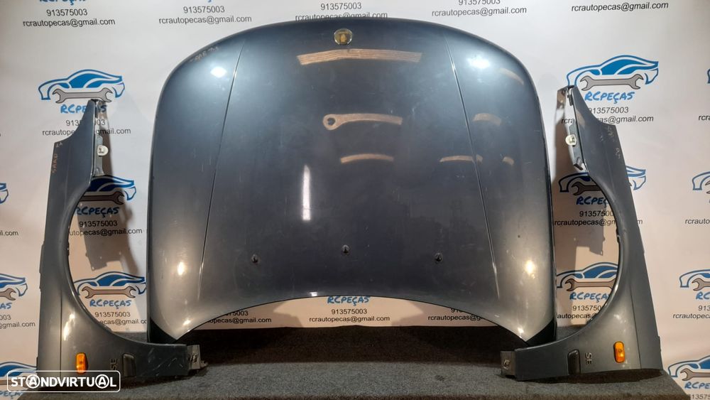 FRENTE COMPLETA SAAB 95 9.5 9-5 9 5 YS3E CAPOT PARACHOQUES GUARDALAMAS OTICAS RADIADOR VENTILADOR - 9