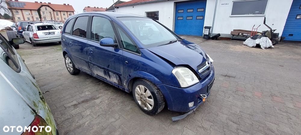 opel meriva A na części fotel drzwi szyby lusterko skrzynia chłodnica zamek klamka radio - 10