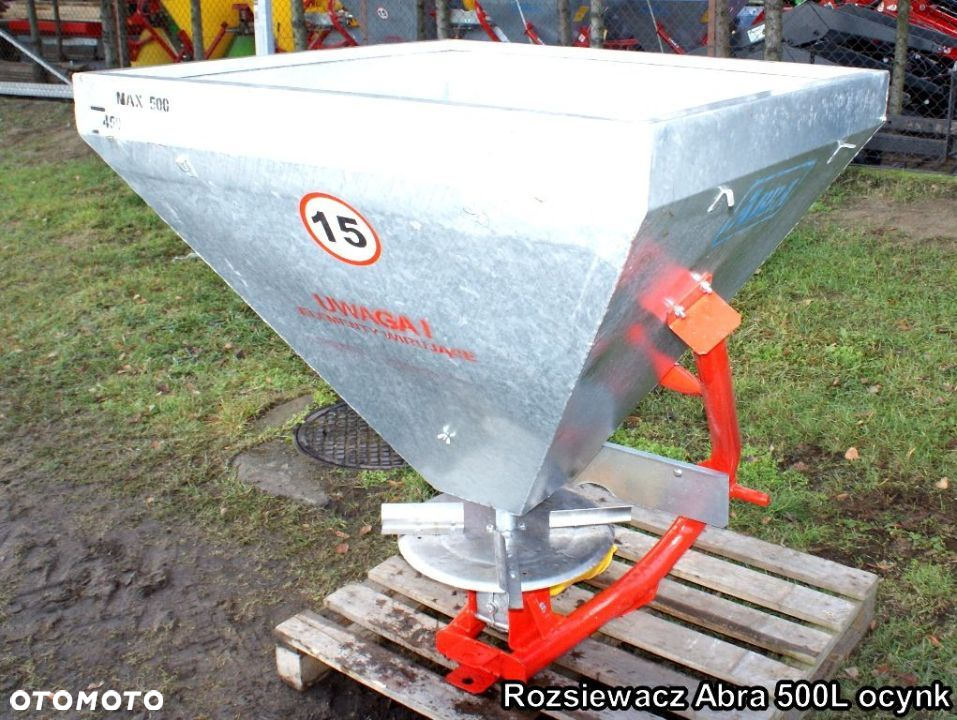 NOWY Rozsiewacz nawozu  STRUMYK  LEJEK do nawozu siewka 200l 300l 400l 500l DUŻE RABATY - 10