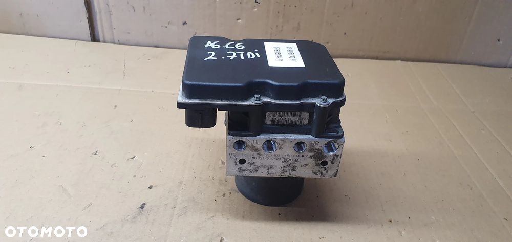 Pompa sterownik ABS Audi A6 C6 4F0910517AD 4F0614517AA - 2