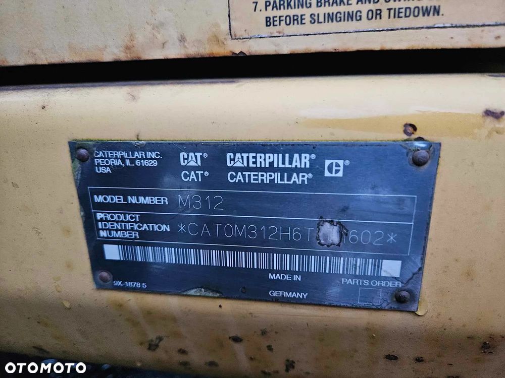 Caterpillar M312 - 7