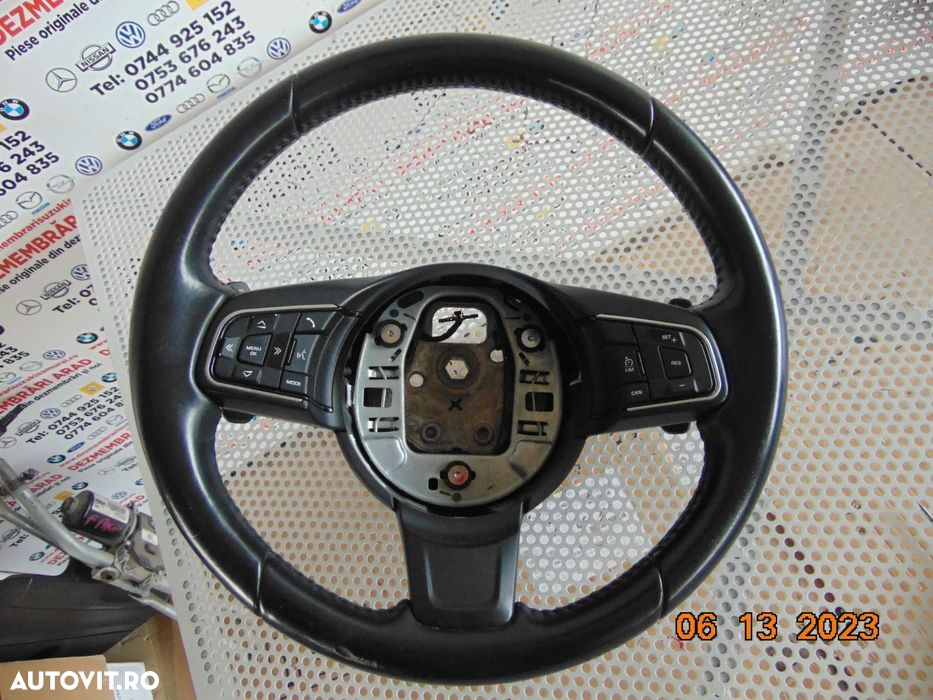 Volan Jaguar F Pace XF Xe volan piele cu comenzi si padele dezmembrez - 2