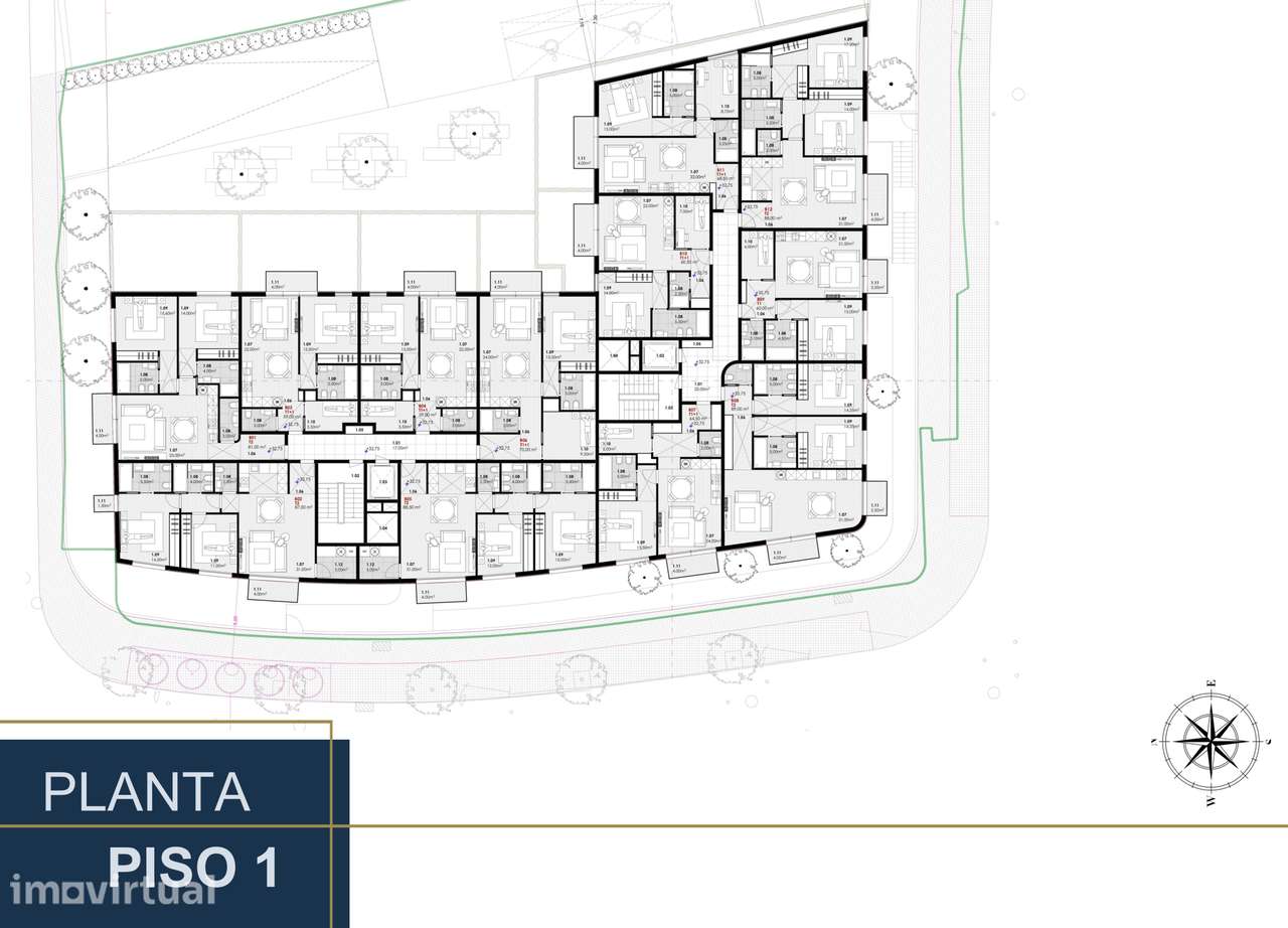 D'OURO MAR - APT T2 NOVO em Canidelo - 2027
Não preciso Intermediação - Grande imagem: 4/5