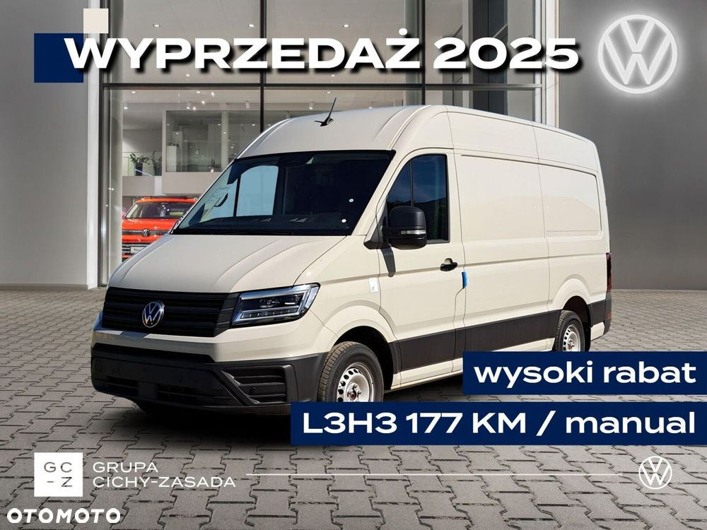 Volkswagen Crafter 35 furgon wysoki dach, 2,0 TDI 177KM, przedni, 6-bieg manualna 3640 mm, Euro 6 - 2
