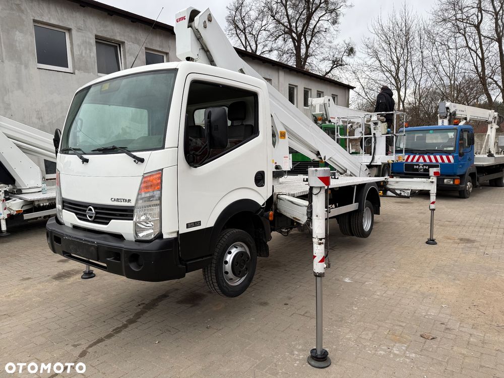 Nissan Podnośnik Koszowy Zwyżka Cmc 250 25 metrów 15 w Bok UDT ! Jak multitel gsr Ruthmann wumag - 6