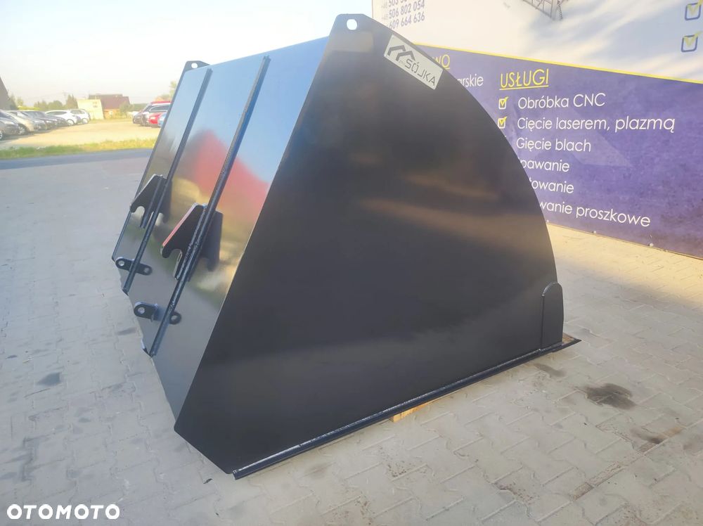 Łyżka objętościowa 220 cm, ładowarka Doosan, Case, Cat, Manitou, Wacker Neusson - 3