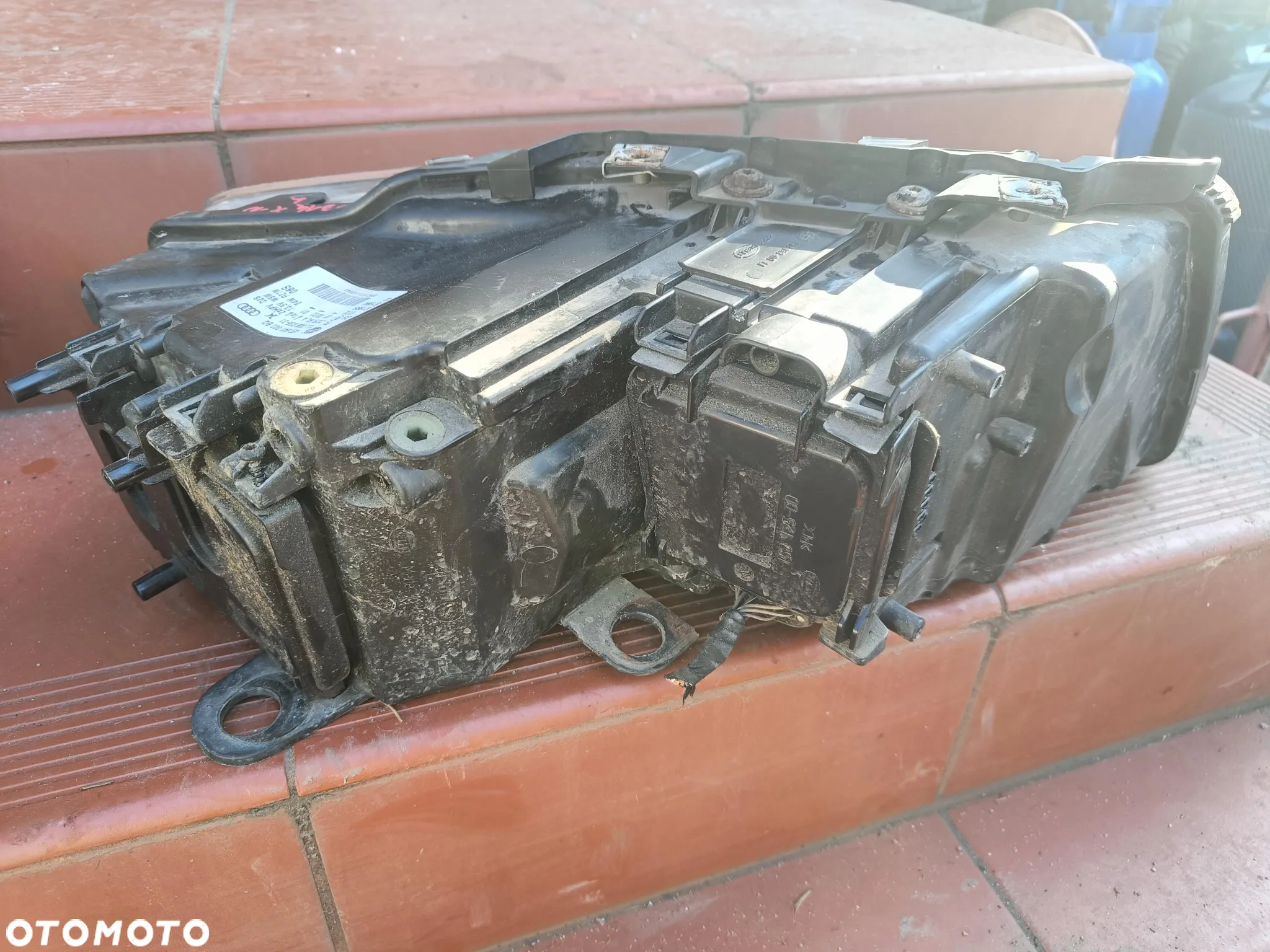 AUDI A8 D3 LIFT LAMPA PRZEDNIA PRZÓD XENON NIE SKRĘTNY LEWA PRAWA - 10