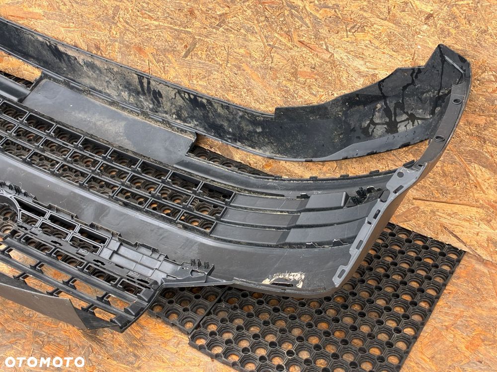 VW T6 Satinschwarz  SKORUPA ZDERZAK PRZÓD  PRZEDNI  PDC SPRYSK 7E0807221D - 10