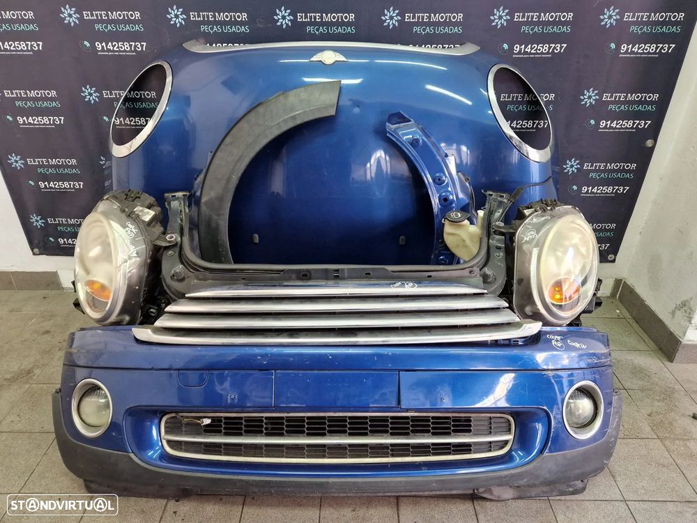 Frente completa usada MINI ONE COOPER R56 R55 R57 GASOLINA capot parachoques guardalamas oticas radiadores - 3