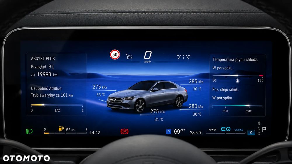 Mercedes-Benz Klasa C 220 d mHEV AMG - 14