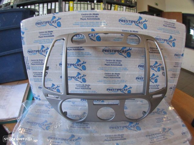 Grelha Friso 847401J100 HYUNDAI  I20 1 FASE 1 2009 1.4CRDI 90CV 5P BRANCO MEIO PAINEL CENTRAL - 1
