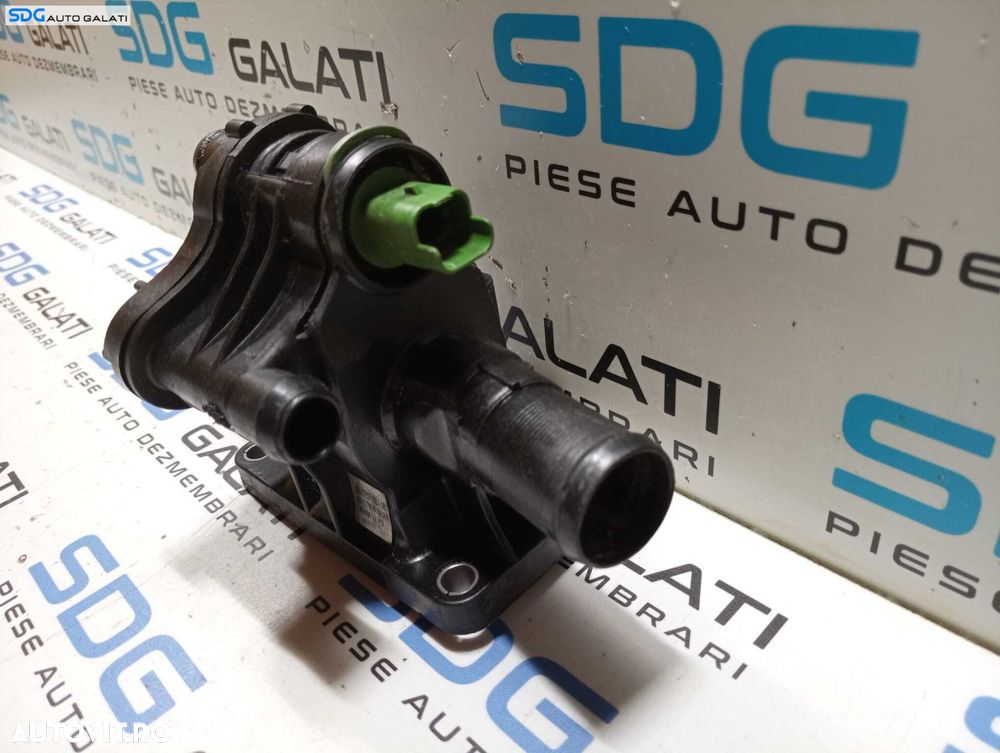 Corp Carcasa Termostat Racire cu Senzor Temperatura Apa Ford Fusion 1.6 TDCI 2002 - 2012 Cod 9647767180 [M5458] - 4