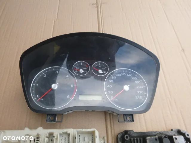 ZESTAW STARTOWY KOMPUTER STACYJKA IMMOBILIZER FORD FOCUS MK2 1.6 TDCI - 6