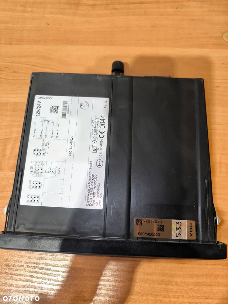 Tachograf VDO 2019 - 2