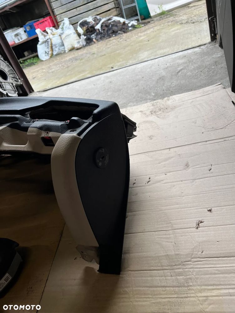 BMW 5 F10 F11 DESKA ROZDZIELCZA KOKPIT KONSOLA ARIBAG NAPINACZE ORYGINAŁ KOMPLET - 5
